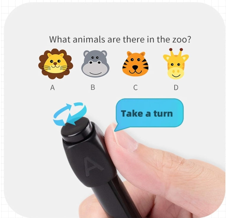 ABCD Rotation Answer Black Gel Pen