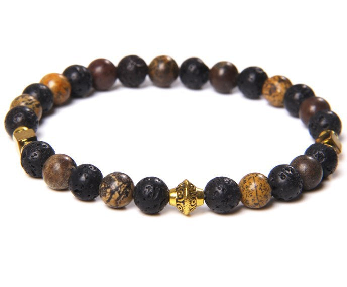 Protect Lava Stone Bracelet