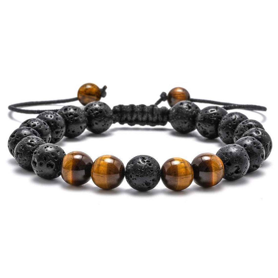Focus Diffuser Bracelet Adjustable Lava Braceletg