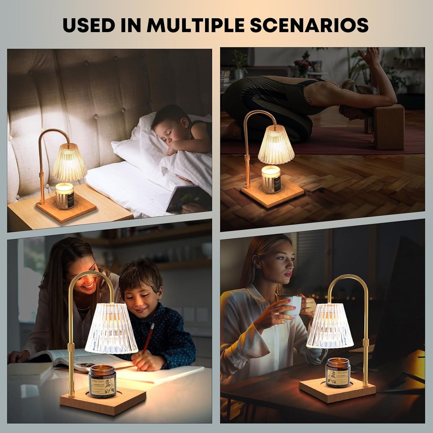 Chic Dimmable Lamp Candle Warmer Diffuser