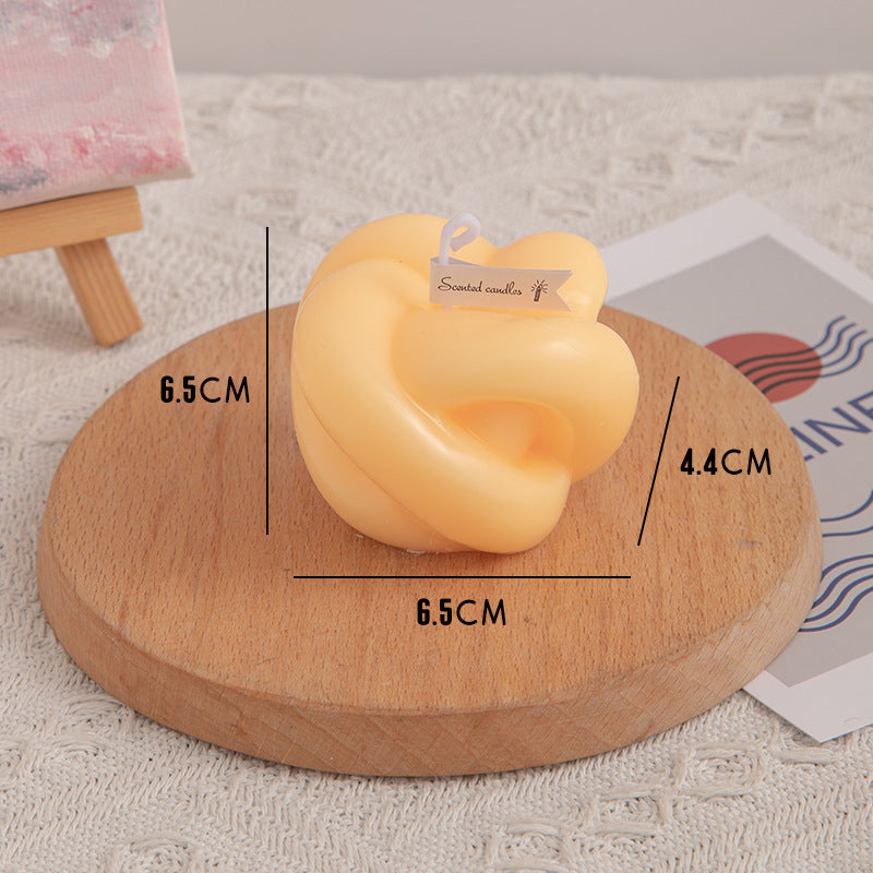 Knot Shaped Soy Wax Candle