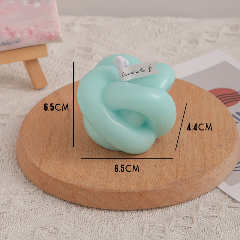 Knot Shaped Soy Wax Candle