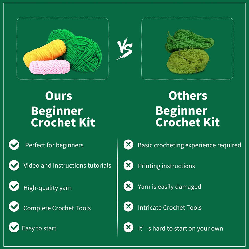 DIY Crochet Kit for Beginners