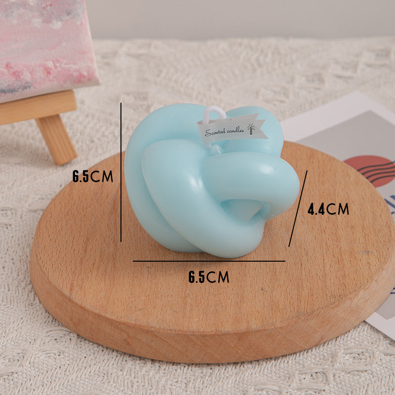 Knot Shaped Soy Wax Candle