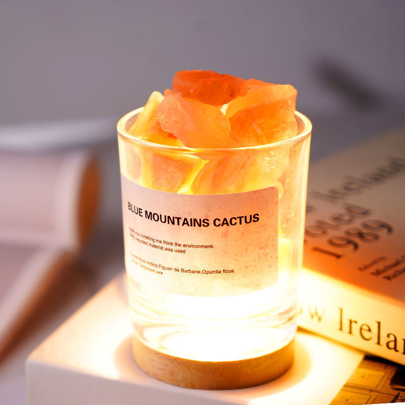 Gemstone Essential Oil Diffuser with USB Lighting