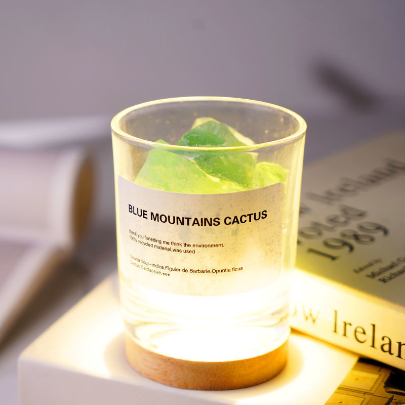 Gemstone Essential Oil Diffuser with USB Lighting