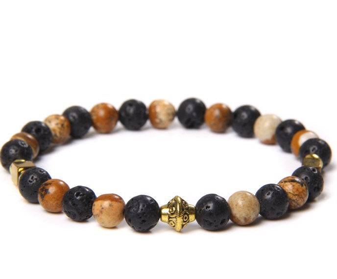 Protect Lava Stone Bracelet