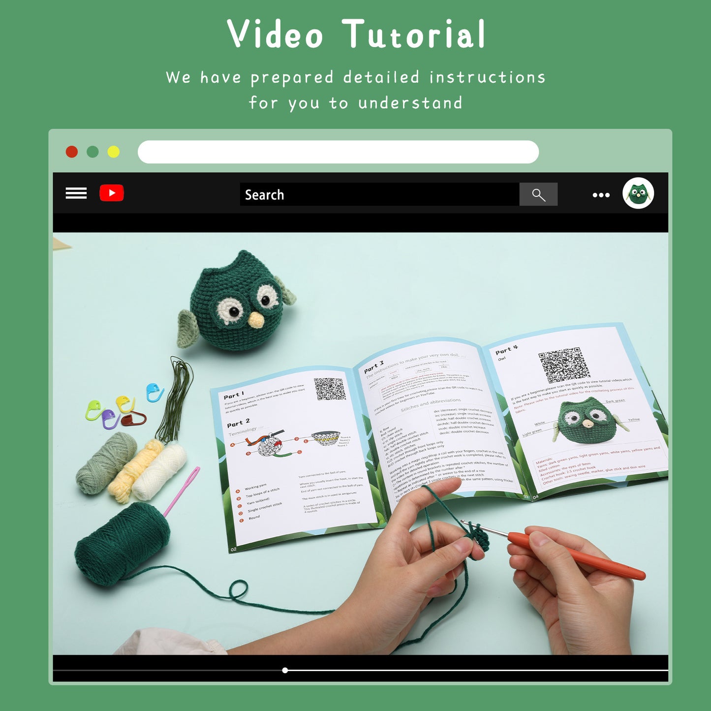 DIY Crochet Kit for Beginners