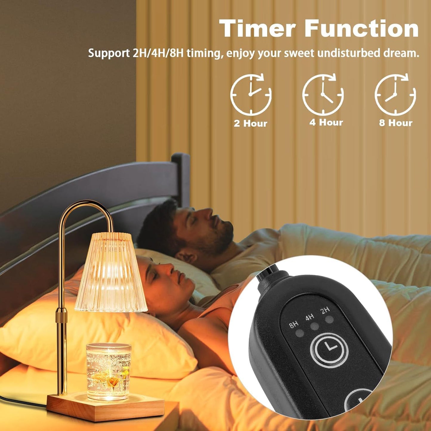 Chic Dimmable Lamp Candle Warmer Diffuser