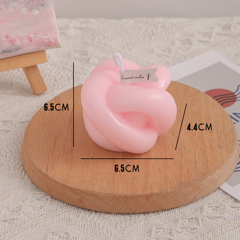 Knot Shaped Soy Wax Candle
