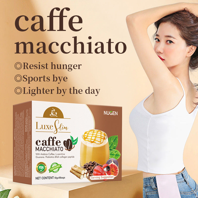 Luxe Slim Cafe Macchiato Coffee with Hydrolyzed Collagen & Glutathione