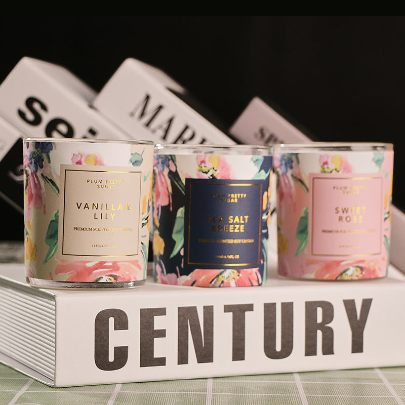 Flower Scents Candles