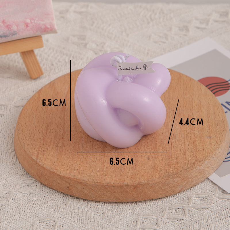 Knot Shaped Soy Wax Candle