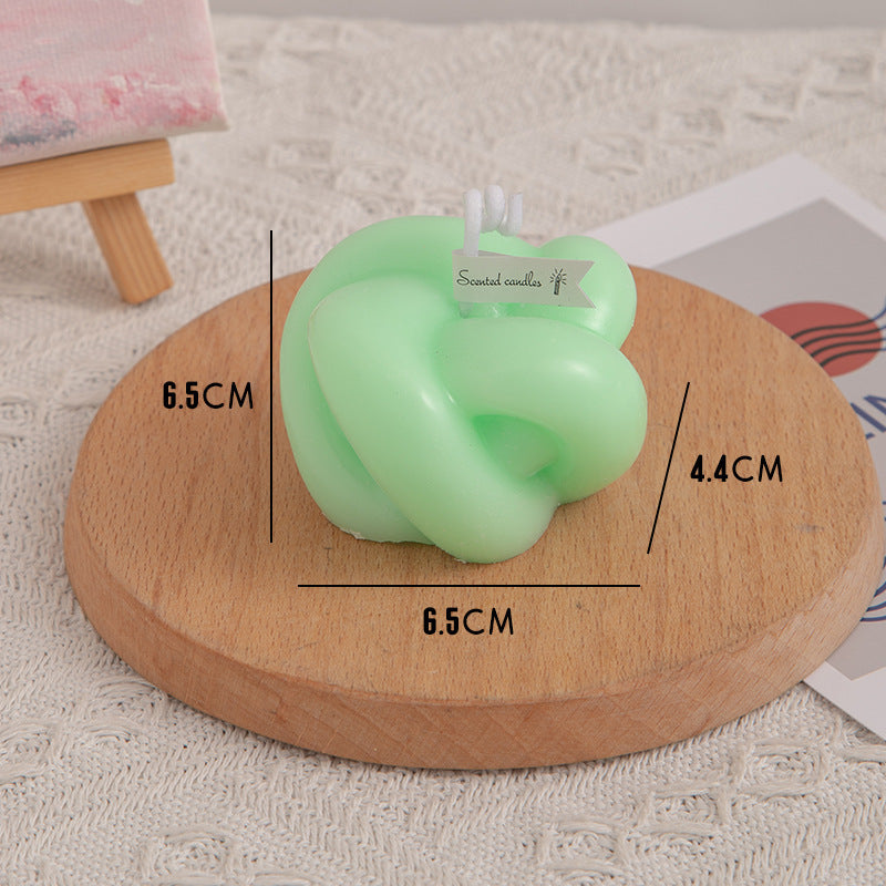Knot Shaped Soy Wax Candle
