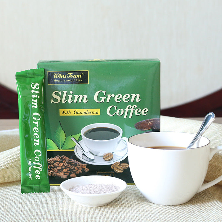 Green Coffee With Ganoderma Instant Coffee