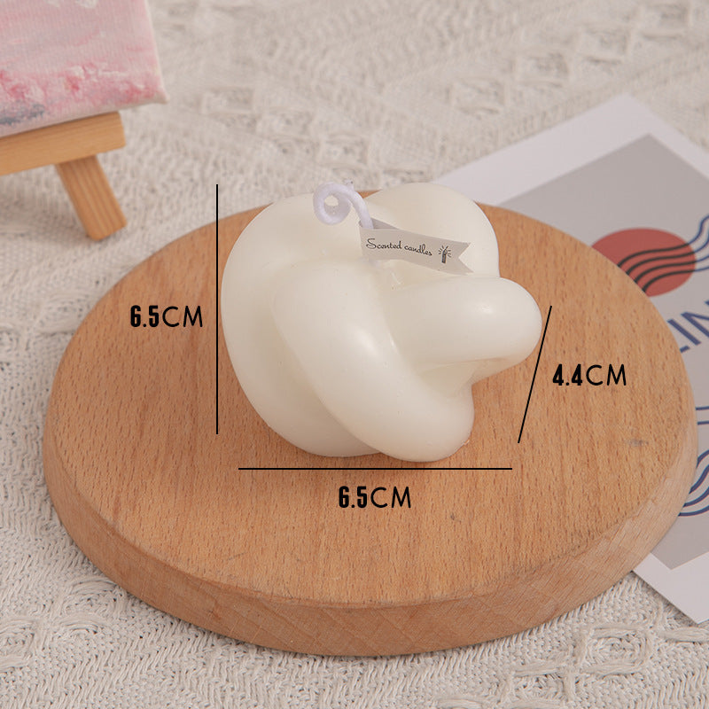 Knot Shaped Soy Wax Candle