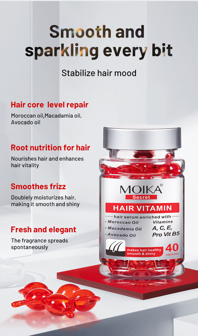 Hair Care Vitamin Essential Oil Capsule
