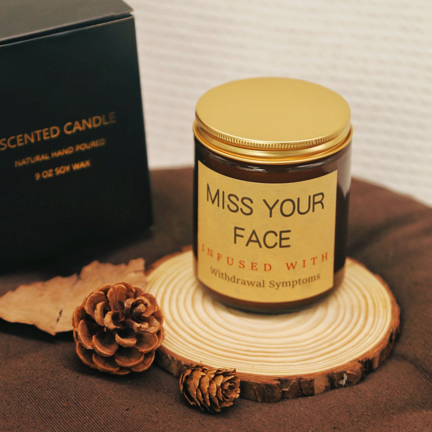 "Miss Your Face" Aroma Candle Gift