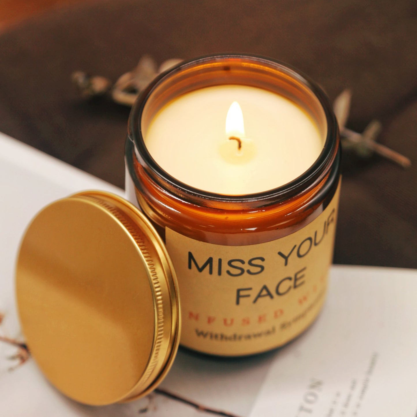 "Miss Your Face" Aroma Candle Gift