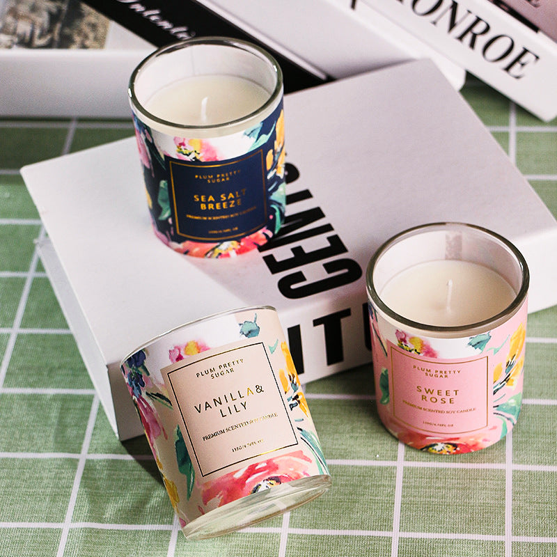 Flower Scents Candles