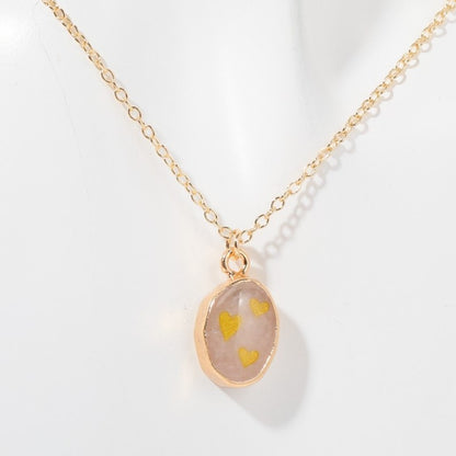 Gemstone Birthstone Necklace Celestial Necklace