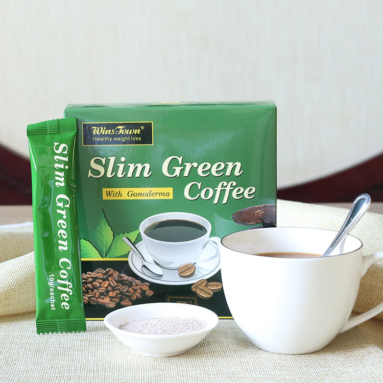 Green Coffee With Ganoderma Instant Coffee